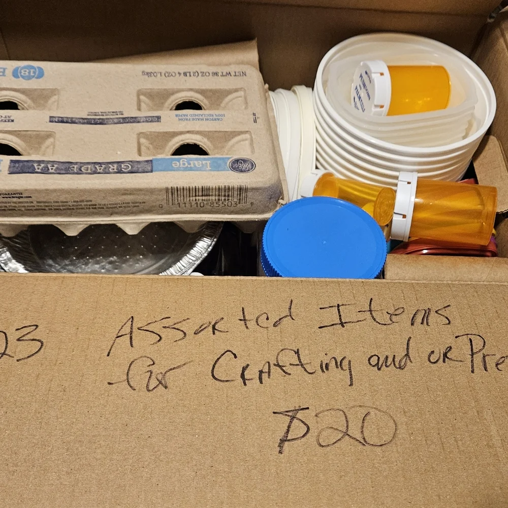 This listing is for crafting and or Prepping. This box is dated 7/15/23Please